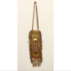 Handmade Tigua Indian hip bag